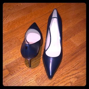 Gorgeous Deep Blue Coach Pumps! Brand new!!